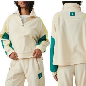 Free People FP Movement Arena Pullover with half zip